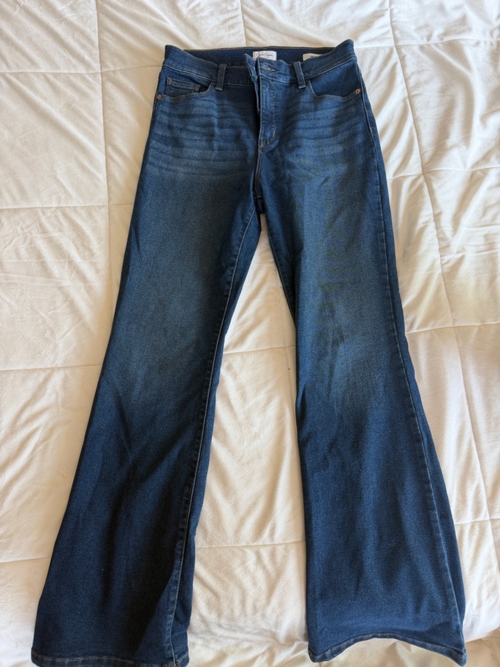 Jessica Simpson Dark Blue Highrise flare jeans